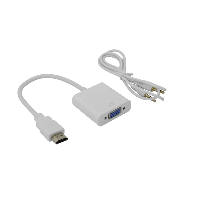 ADAPTER SBOX HDMI M. -> VGA F. + Audio
