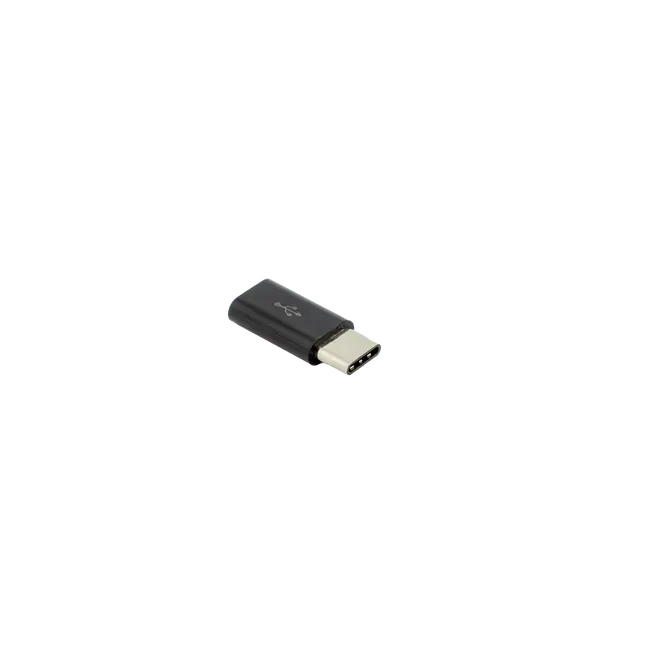 ADAPTER SBOX MICRO USB 2.0 F. -> TYPE C M. Crni BULK