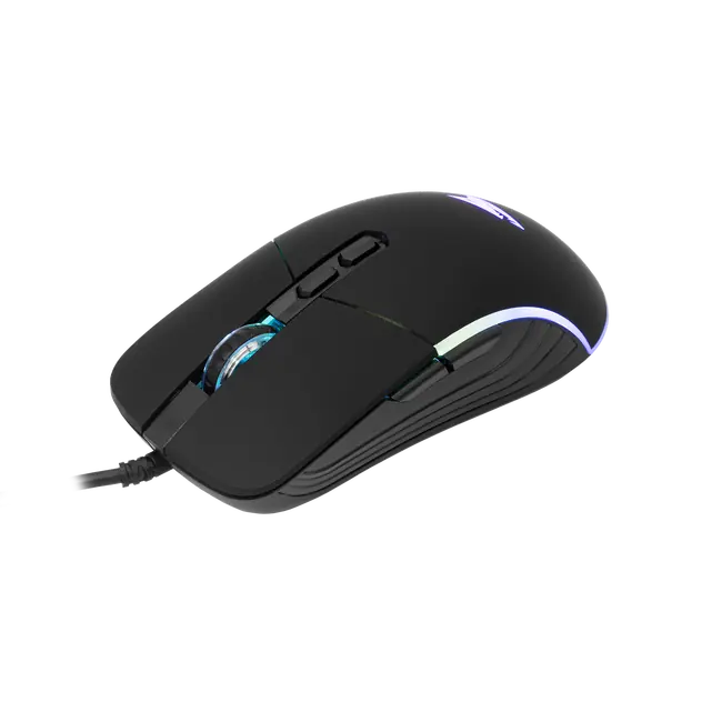 Baracuda MIŠ BGM-011 NAUTILUS Crni RGB / 12.800 dpi