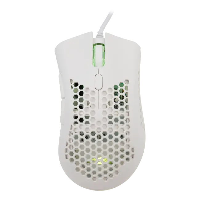 Baracuda MIŠ BGM-032 CORAL BIJELI / 12.800 dpi