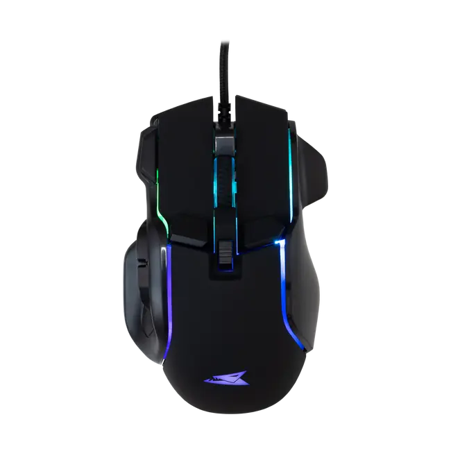 Baracuda MIŠ BGM-071 PIRANHA CRNI / 7200 dpi