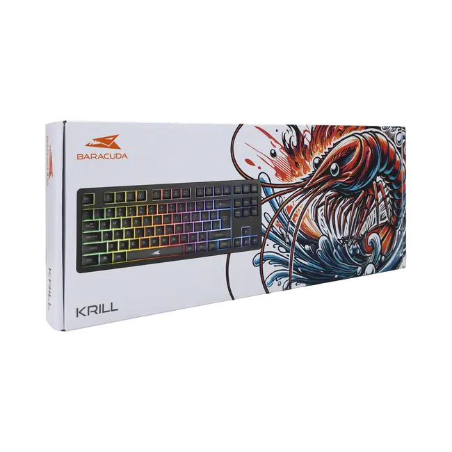 Baracuda TIPKOVNICA BGK-01114 KRILL Crna / US