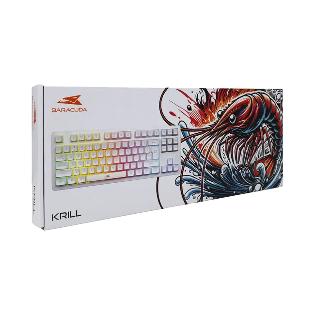 Baracuda TIPKOVNICA BGK-01124 KRILL Bijela / US