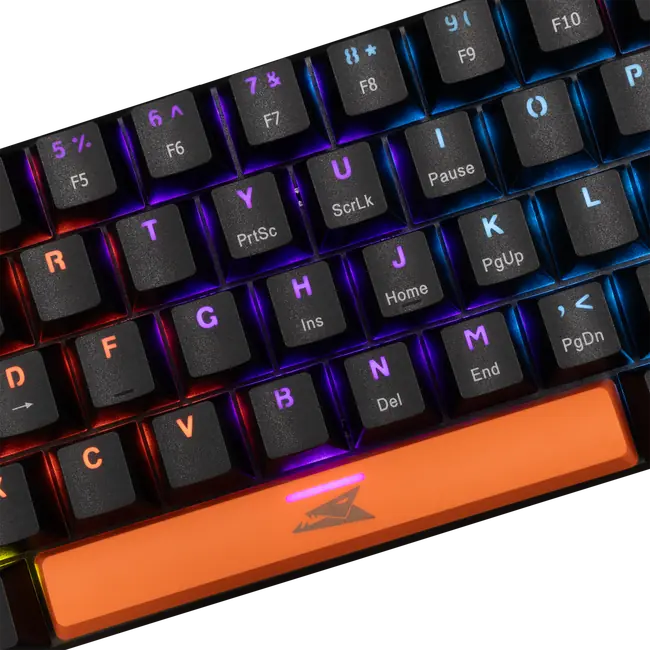 Baracuda TIPKOVNICA BGK-03111 DOLPHIN Crna - Meh. / US-CRVENI.SW.