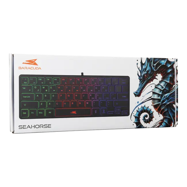 Baracuda TIPKOVNICA BGK-04141 SEAHORSE Crna / US
