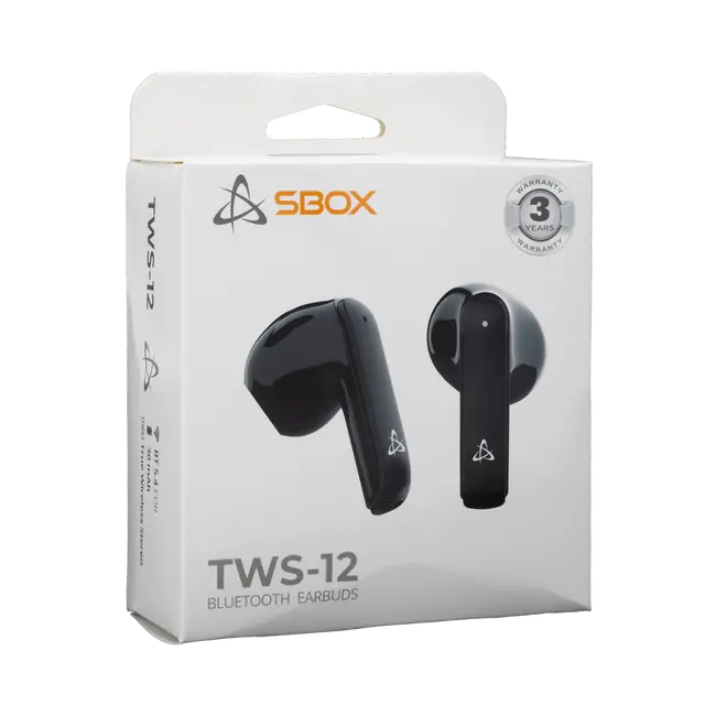 EARBUDS SBOX EB-TWS-12 Crne