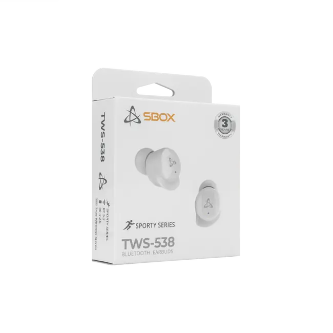 EARBUDS SBOX EB-TWS-538 Bijele