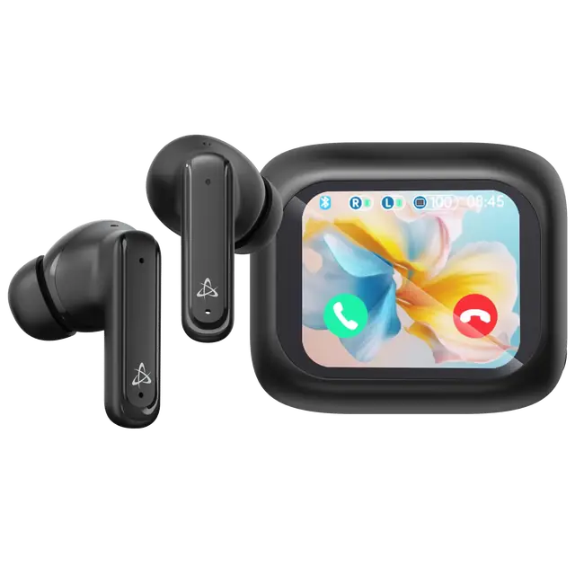 EARBUDS SBOX EB-TWS08 Crne ANC Touch Display