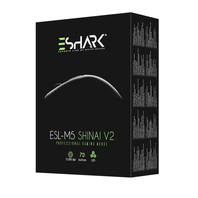 eShark MIŠ ESL-M5 SHINAI-V2
