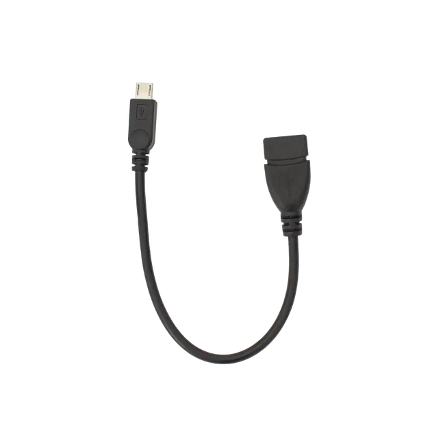 KABEL SBOX USB A F. -> Micro USB M. 0,1M BULK