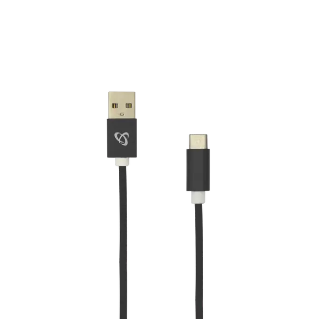 KABEL SBOX USB->TYPE C M/M 1,5M Fruity Crni