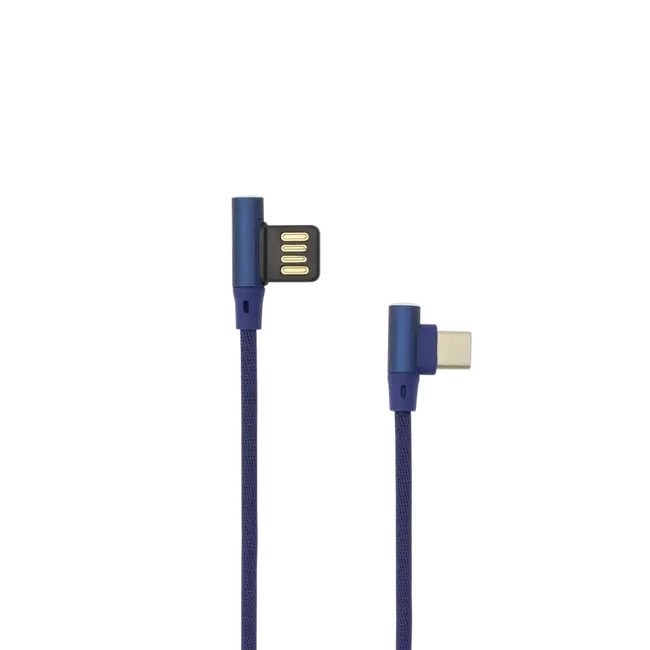 KABEL SBOX USB->TYPE-C 90 M/M 1,5M Plavi