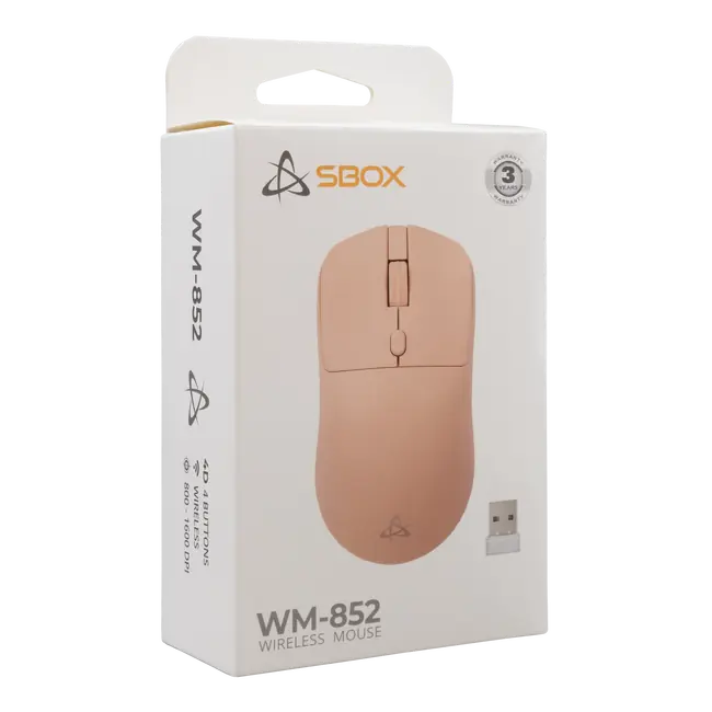 MIŠ SBOX WM-852 Roza Wireless