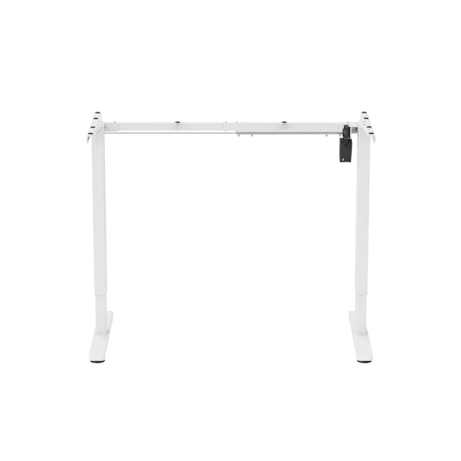 SBOX MD-142-W Electric Standing Desk Frame - 1 Motor - White