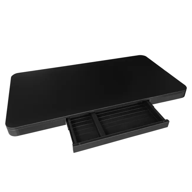 SBOX TP-12060D-B Desk Top with Drawer - Black / 120 x 60 cm