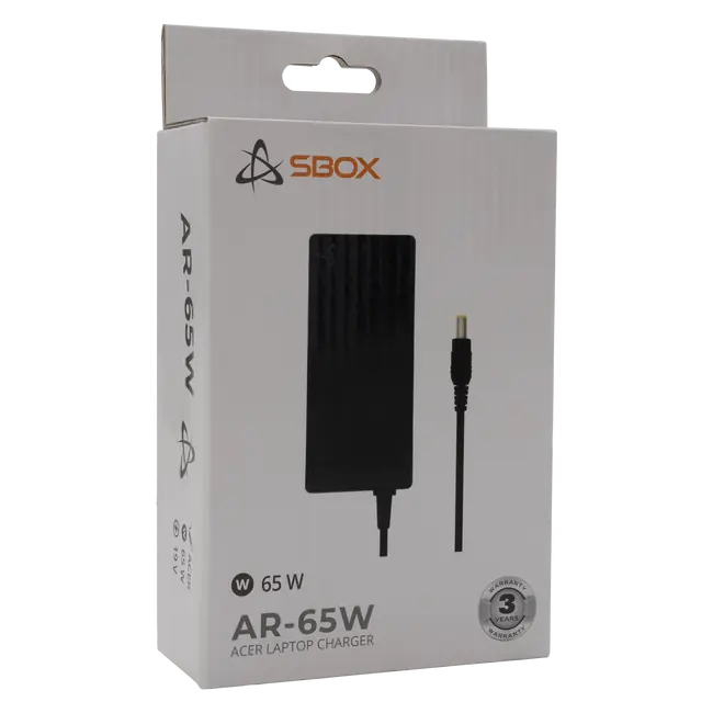 PUNJAČ ZA ACER LAPTOPE SBOX AR-65W / 19V-65W