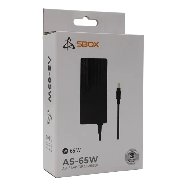 PUNJAČ ZA ASUS LAPTOPE SBOX AS-65W / 19V-65W