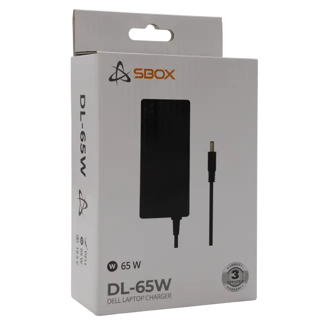 PUNJAČ ZA DELL LAPTOPE SBOX DL-65W / 19,5V-65W