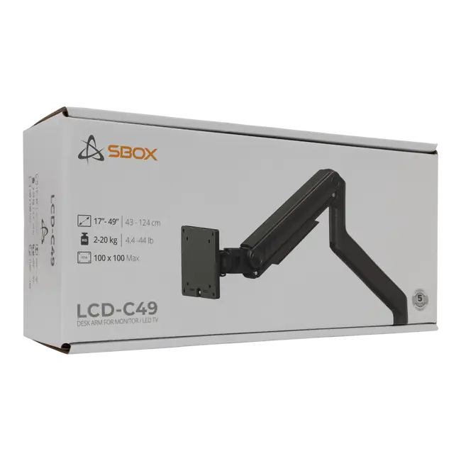 STALAK SBOX Desktop LCD-C49 (17-49''/20kg/100x100)