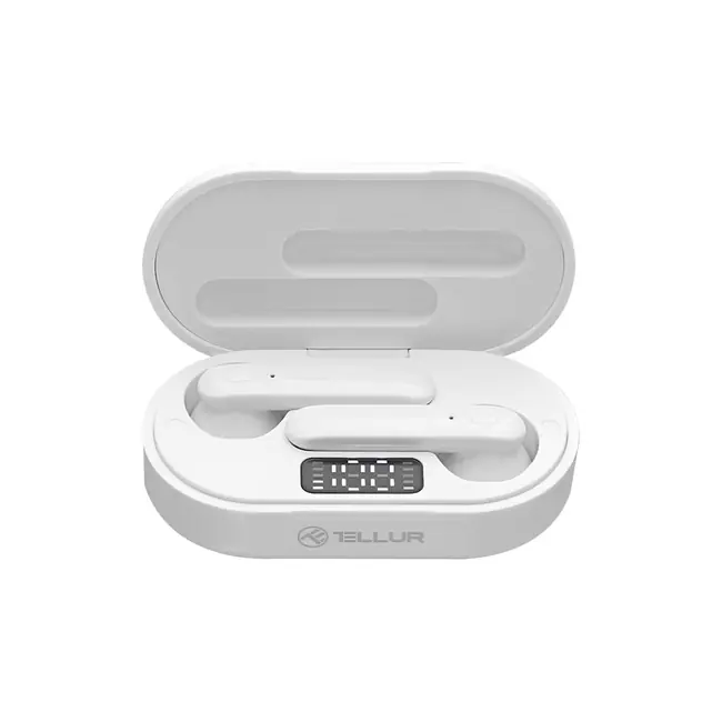 TELLUR FLIP TRUE WIRELESS EARPHONES, WHITE