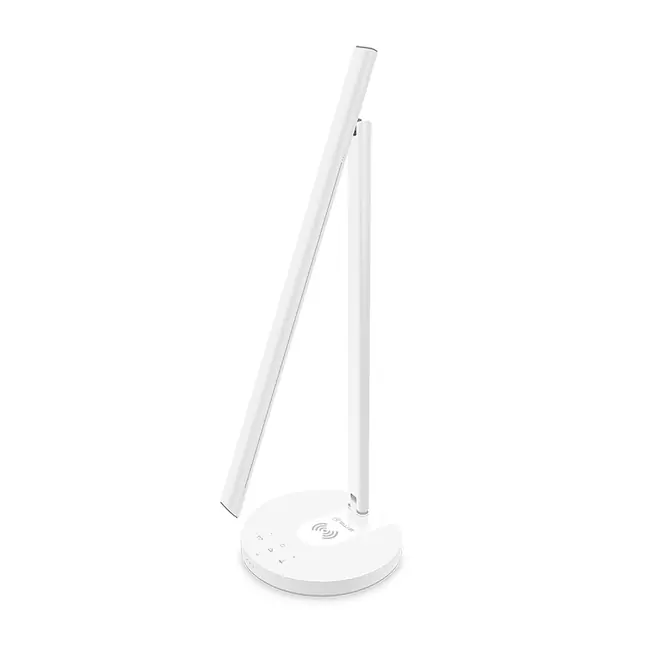 TELLUR SMART WIFI DESK LAMP, 12W, WHITE, WARM, QI 10W, USB 10W, ADJUSTABLE WHITE