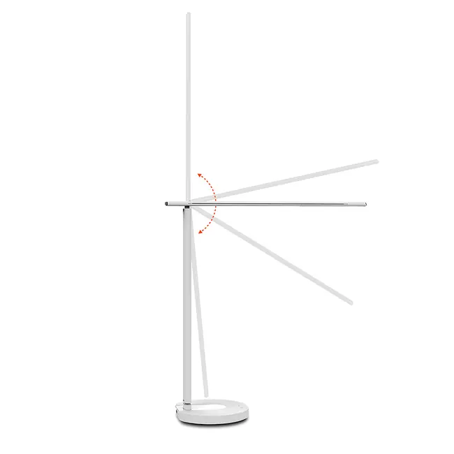 TELLUR SMART WIFI DESK LAMP, 12W, WHITE, WARM, QI 10W, USB 10W, ADJUSTABLE WHITE