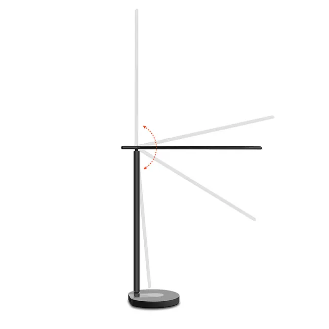 TELLUR SMART WIFI DESK LAMP, 12W, WHITE, WARM, QI 10W, USB 10W, ADJUSTABLE WHITE