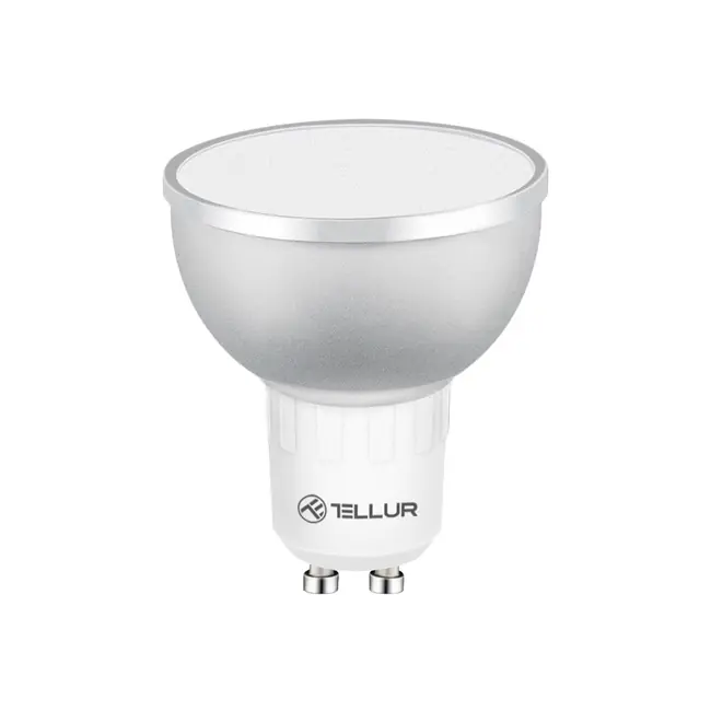 TELLUR SMART WIFI LED BULB GU10, 5W, WHITE/WARM/RGB, DIMMER