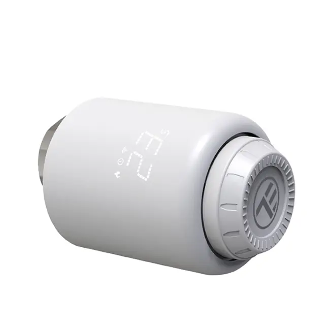 TELLUR SMART WIFI THERMOSTATIC RADIATOR VALVE RVSH1, LED, WHITE