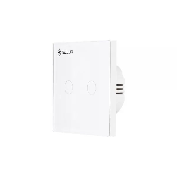 TELLUR WIFI ELECTRICAL SWITCH 2-PORTS, 1800W, 10A