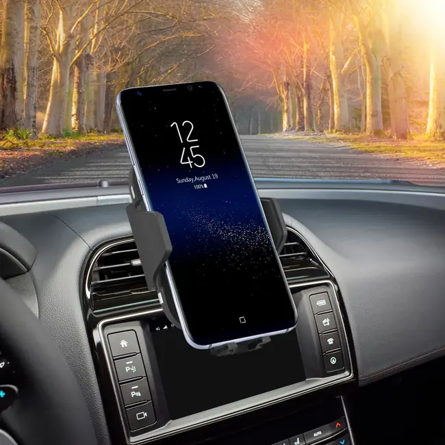 TELLUR WIRELESS CAR CHARGER, QI CERTIFIED, 10W, IR SENSOR, AUTOMATIC OPEN/CLOSE, WCCM2, BLACK