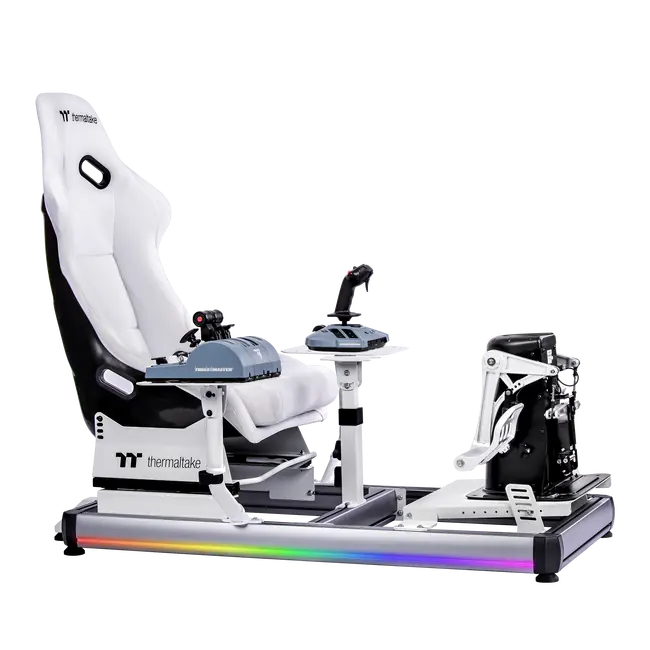 THERMALTAKE GSC/GF500/Cockpits/Steel+Aluminum White/01
