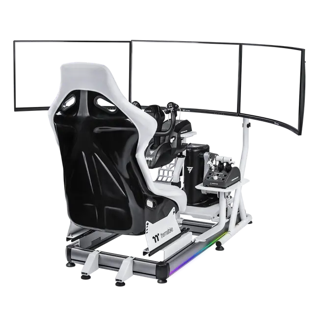 THERMALTAKE GSC/GF500/Cockpits/Steel+Aluminum White/01
