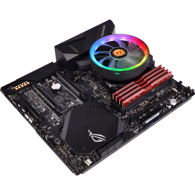 THERMALTAKE HLADNJAK ZA PROCESOR UX 100 /Air cooler/12025/1800rpm/ARGB Fan 5V LED MB Sync