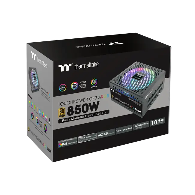 THERMALTAKE NAPAJANJE TOUGHPOWER GF3 ARGB 850W