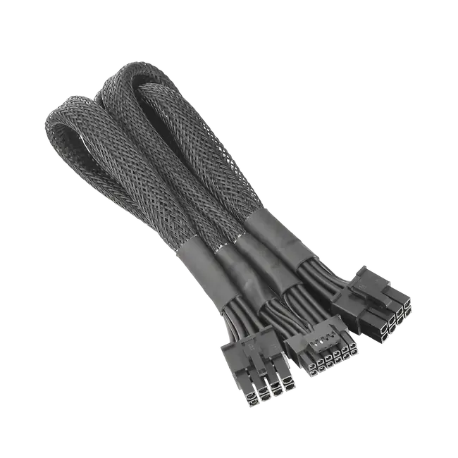 THERMALTAKE SLEEVED PCIE GEN 5 SPLITTER CABLE