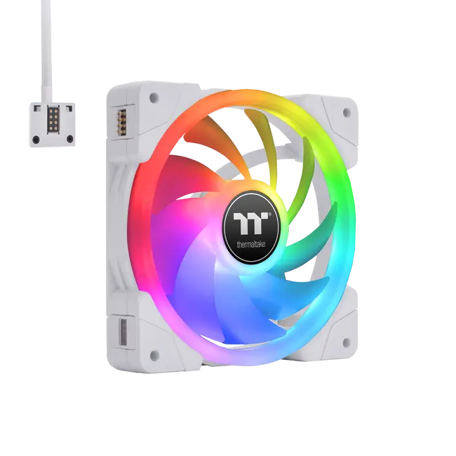 THERMALTAKE VENTILATOR ZA KUCIŠTE SWAFAN EX12 RGB WHITE 3KOM
