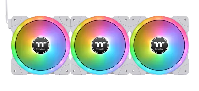 THERMALTAKE VENTILATOR ZA KUCIŠTE SWAFAN EX12 RGB WHITE 3KOM