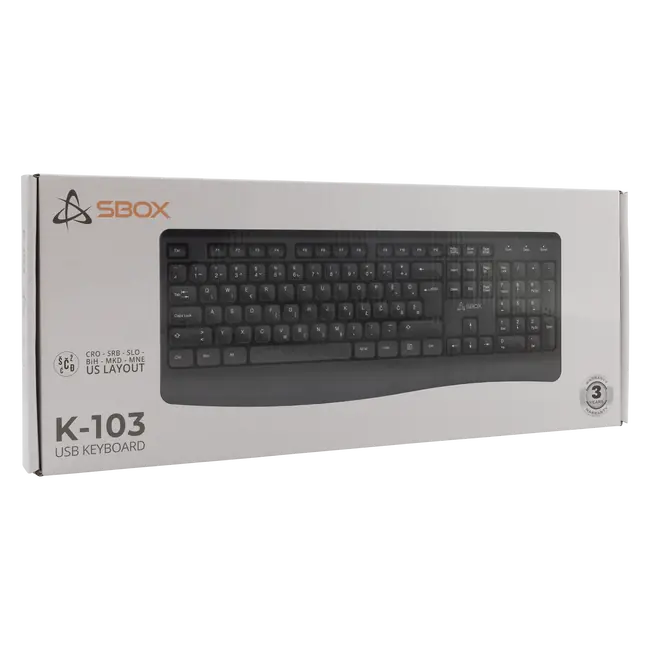 TIPKOVNICA SBOX K-103 HR