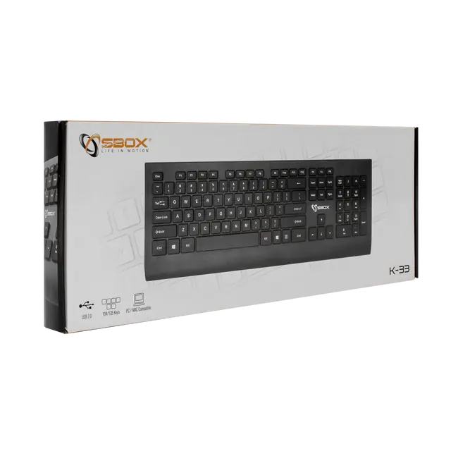 TIPKOVNICA SBOX K-33 / US
