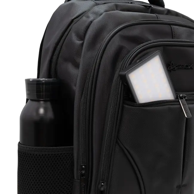 SBOX Valencia NSS-00276 18-inch Laptop Backpack, Black