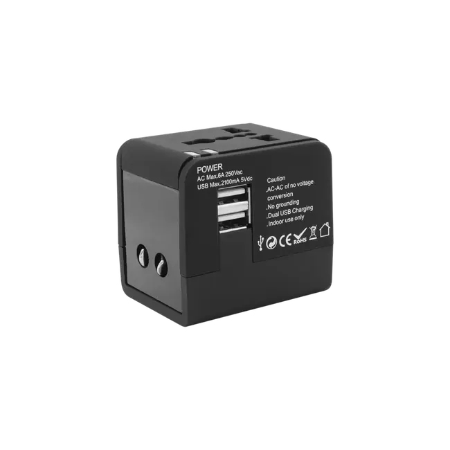 UNIVERZALNI PUTNI ADAPTER+USB PUNJAČ SBOX TA-23