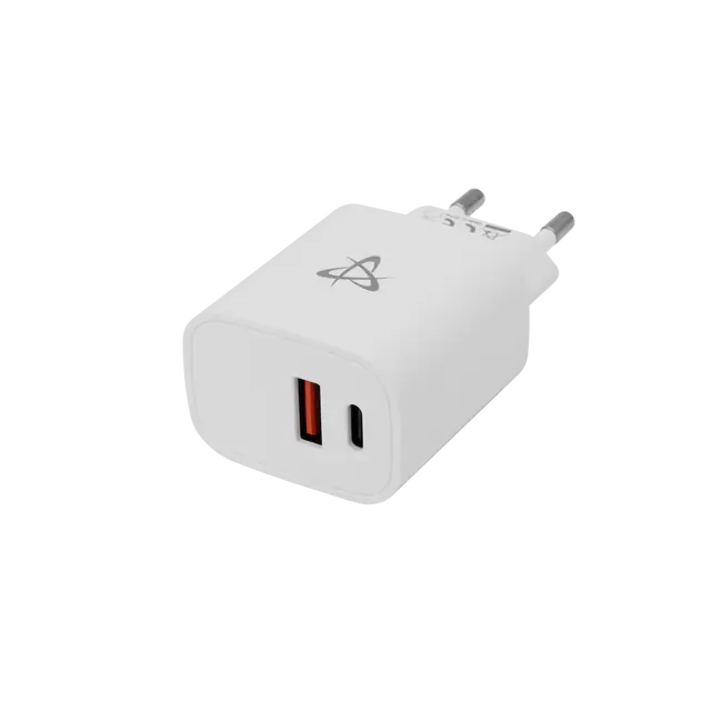USB KUĆNI PUNJAC SBOX HC-693 / 2 ULAZA - 20W QC Bijeli