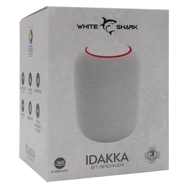 White Shark BLUETOOTH ZVUČNIK GBT-619 IDAKKA bijeli