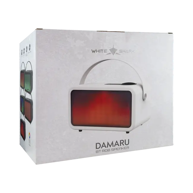 White Shark BLUETOOTH ZVUČNIK GBT-630 DAMARU Bijeli