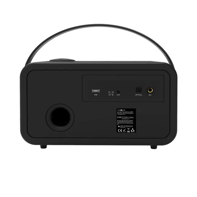 White Shark BLUETOOTH ZVUČNIK GBT-630 DAMARU Crni