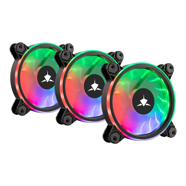 White Shark FAN GCF-S028-004 NEBULA-2 CRNI ARGB KIT