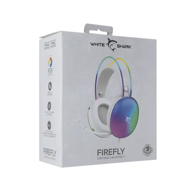 White Shark HEADSET GH-2342 FIREFLY - Bijele