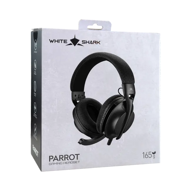 White Shark HEADSET GH-2440 PARROT Crne