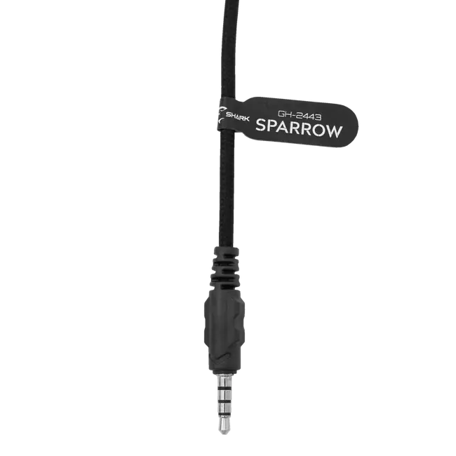 White Shark HEADSET GH-2443 SPARROW Black